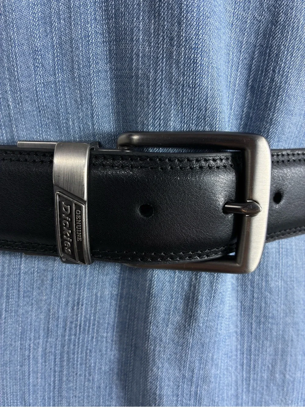 Dickies men's Reversible leather belt sz 44 brown/black